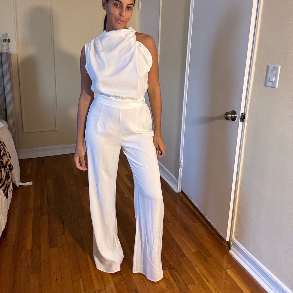 White jumpsuit